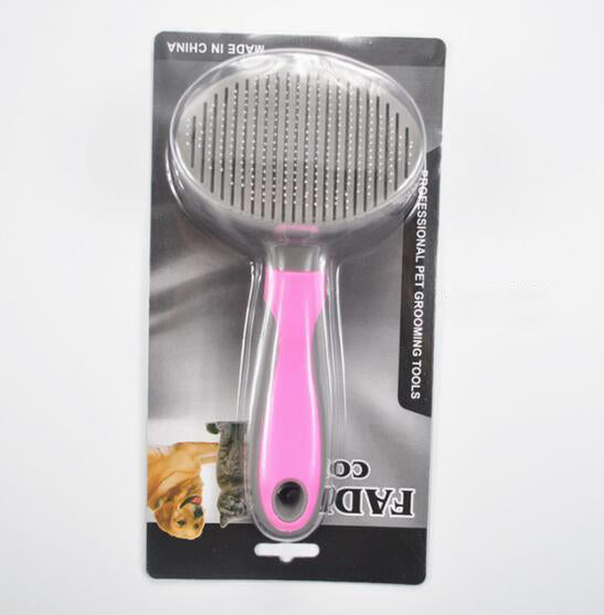 Pet Grooming Slicker Brush - Deshedding Comb for Dogs & Cats