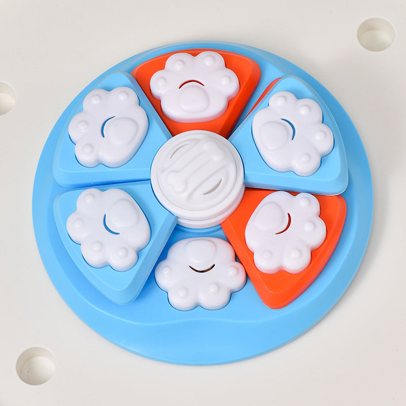 Interactive Slow Feeder Dog Bowl - Puzzle Toy for Mental Stimulation