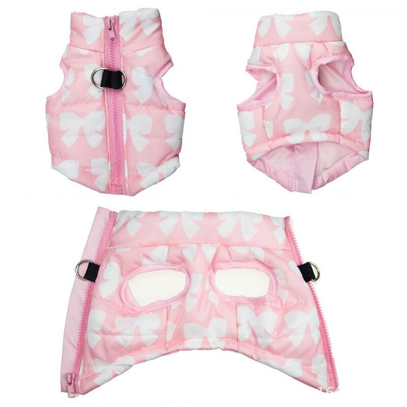 Puppy Winter Vest Jacket - Warm Windproof Coat for Small Dogs