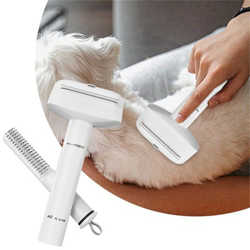 3-in-1 Pet Hair Unknotting Comb - Detangling Grooming Tool for Cats & Dogs