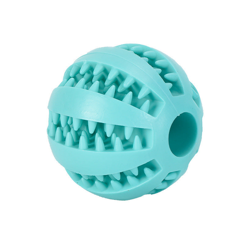 Durable Rubber Bouncing Chew Ball for Pets - Interactive Fetch Toy