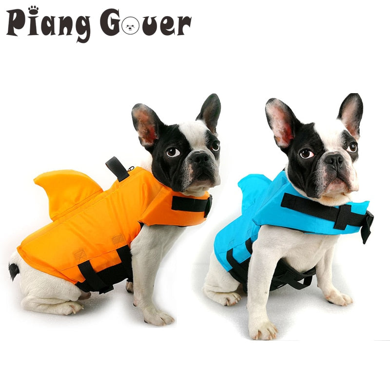 Dog Life Vest - Shark Design Swimming Suit for Dogs