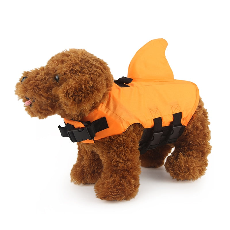 Dog Life Vest - Shark Design Swimming Suit for Dogs