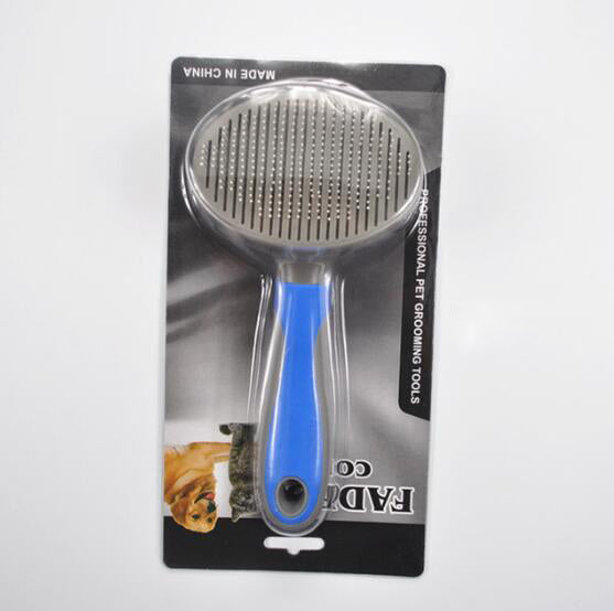 Pet Grooming Slicker Brush - Deshedding Comb for Dogs & Cats