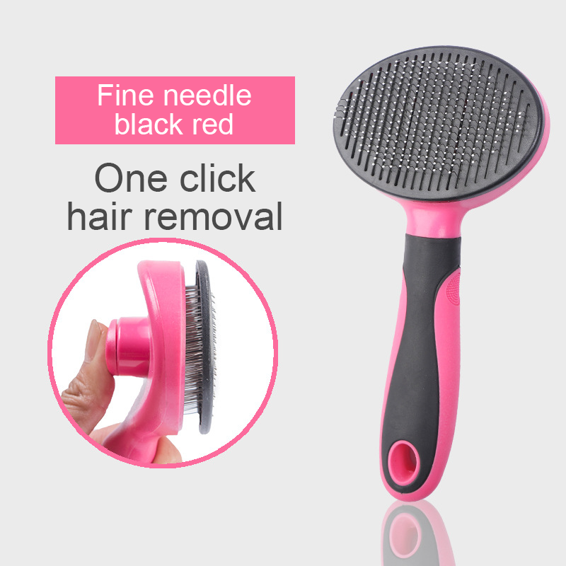 Pet Grooming Slicker Brush - Deshedding Comb for Dogs & Cats