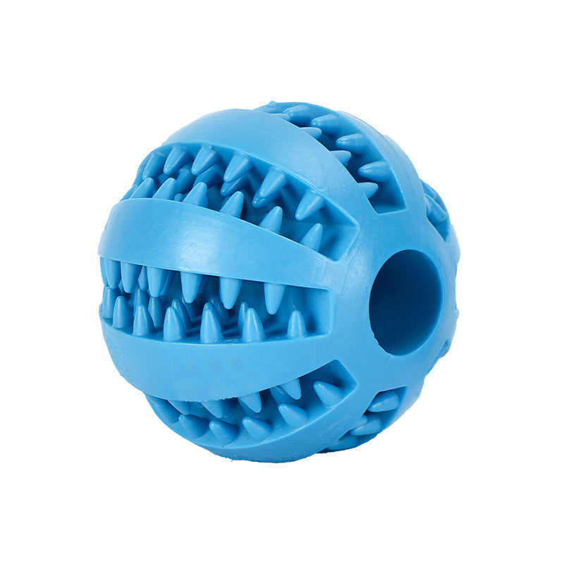 Durable Rubber Bouncing Chew Ball for Pets - Interactive Fetch Toy