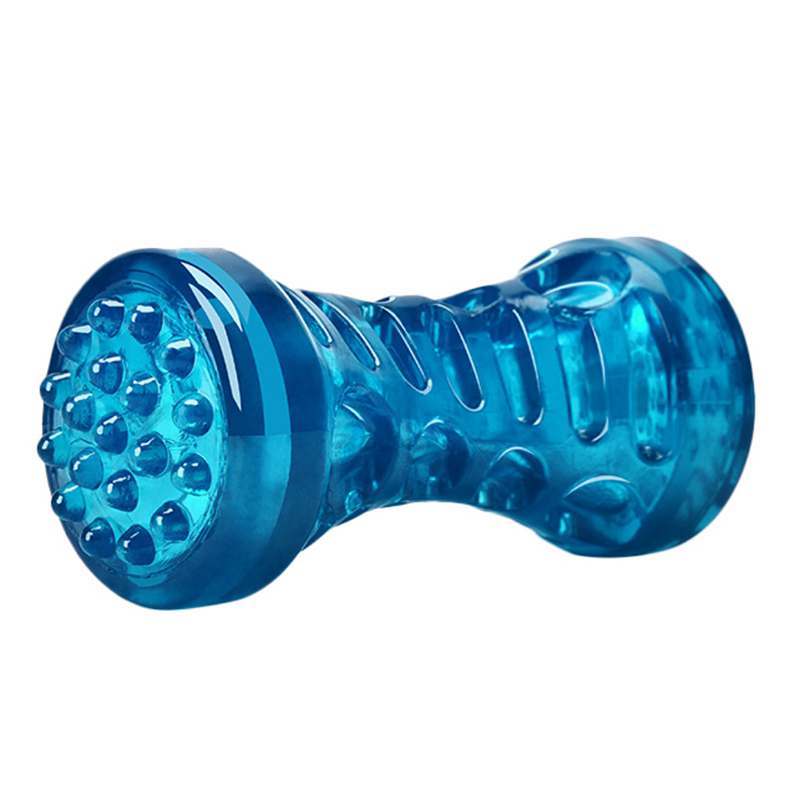 Large Dog Rubber Bone Toy - Bite-Resistant Teeth Cleaning Chew