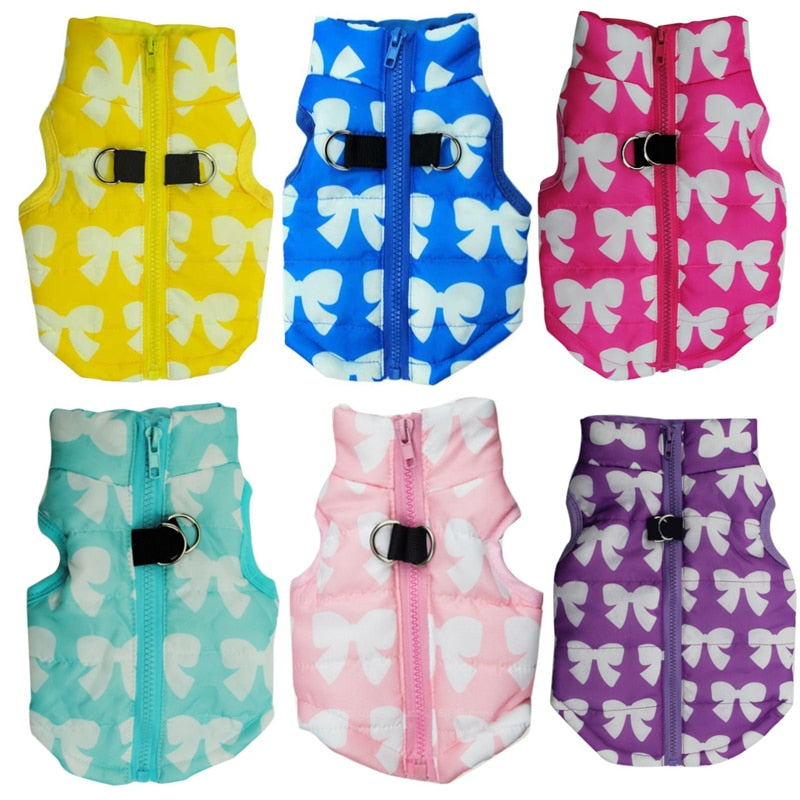 Puppy Winter Vest Jacket - Warm Windproof Coat for Small Dogs