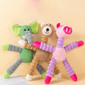 Plush Animal Sound Toy for Pets - Elephant, Bear & Pig Squeaky Toys