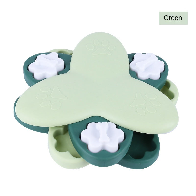 Interactive Slow Feeder Dog Bowl - Puzzle Toy for Mental Stimulation