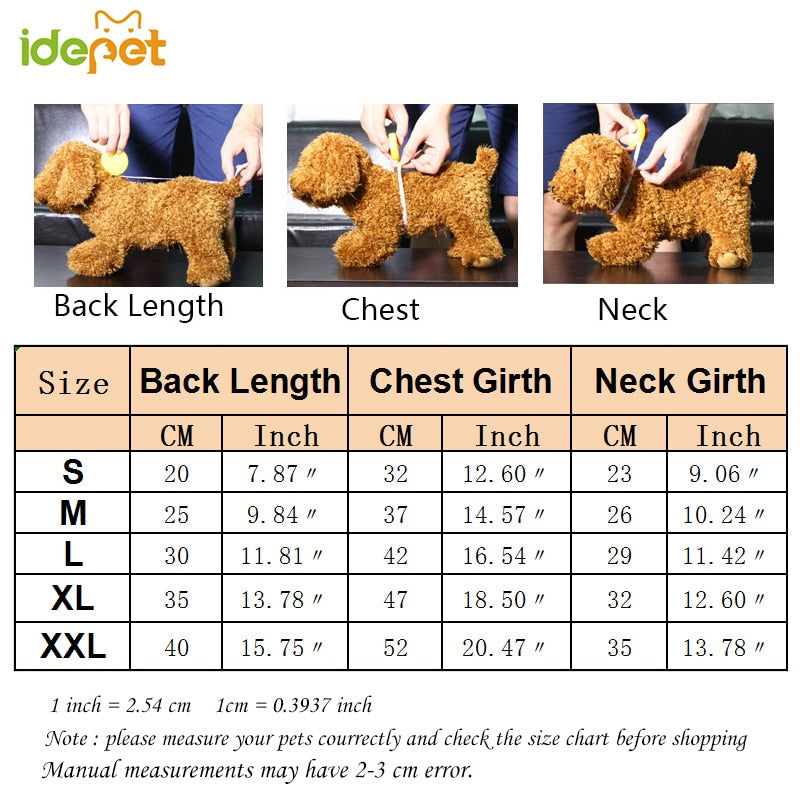 Dog Winter Coat - Warm Windproof Pet Jacket
