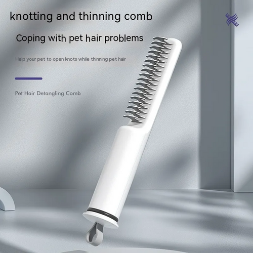 3-in-1 Pet Hair Unknotting Comb - Detangling Grooming Tool for Cats & Dogs
