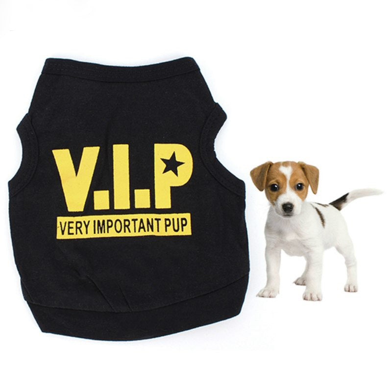 VIP Dog T-Shirt - Lightweight Summer Pet Tee